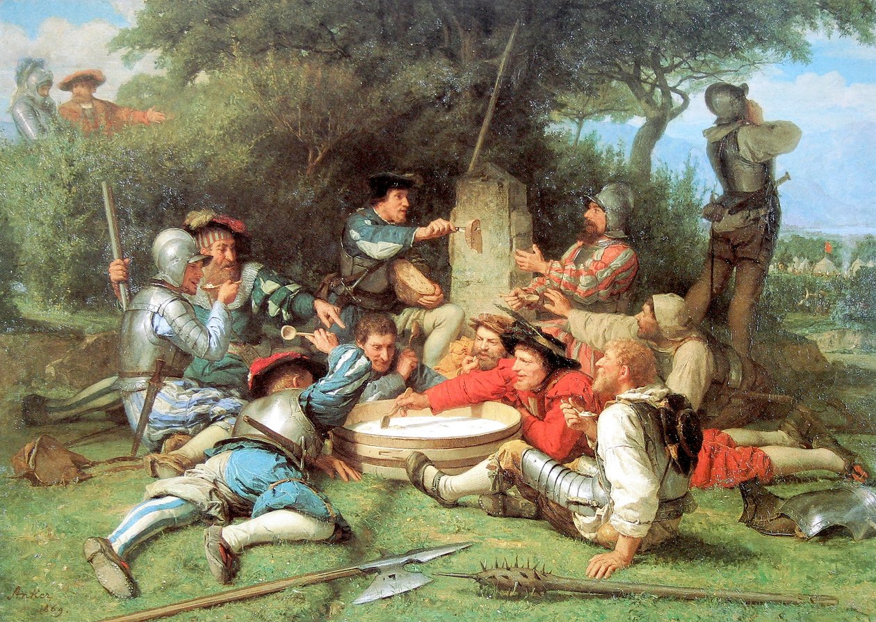 Milchsuppe von Albert Anker