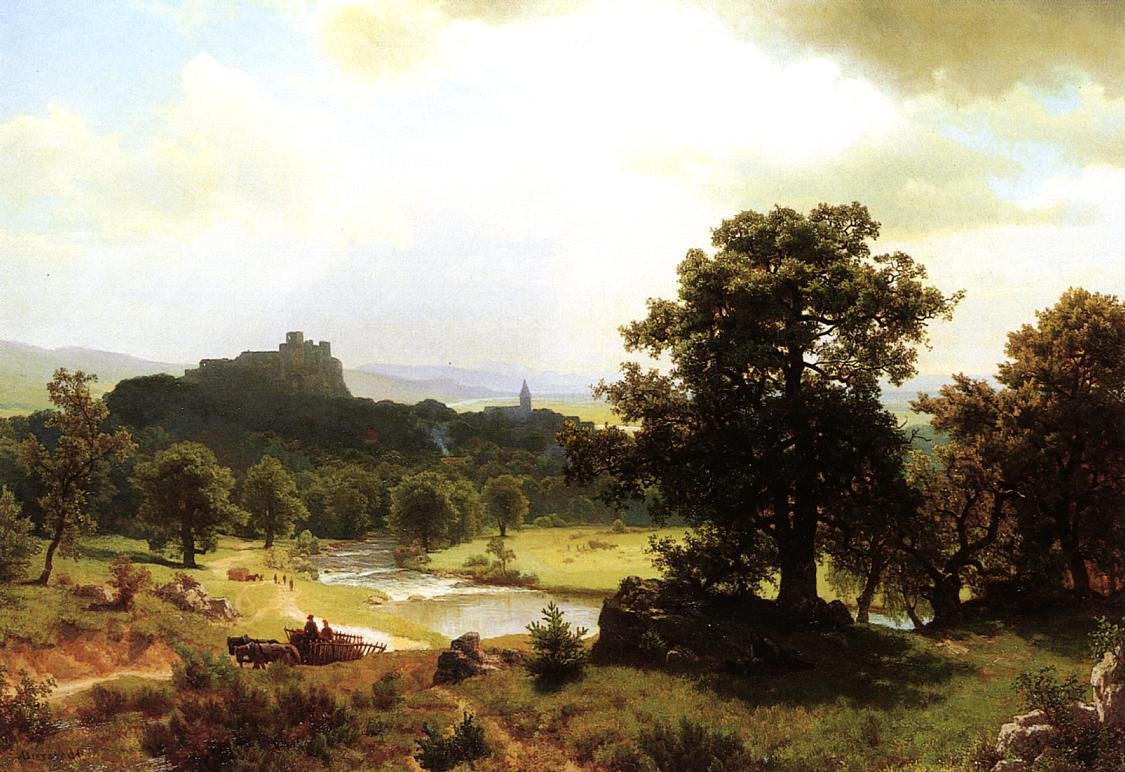 Tagesbeginn von Albert Bierstadt
