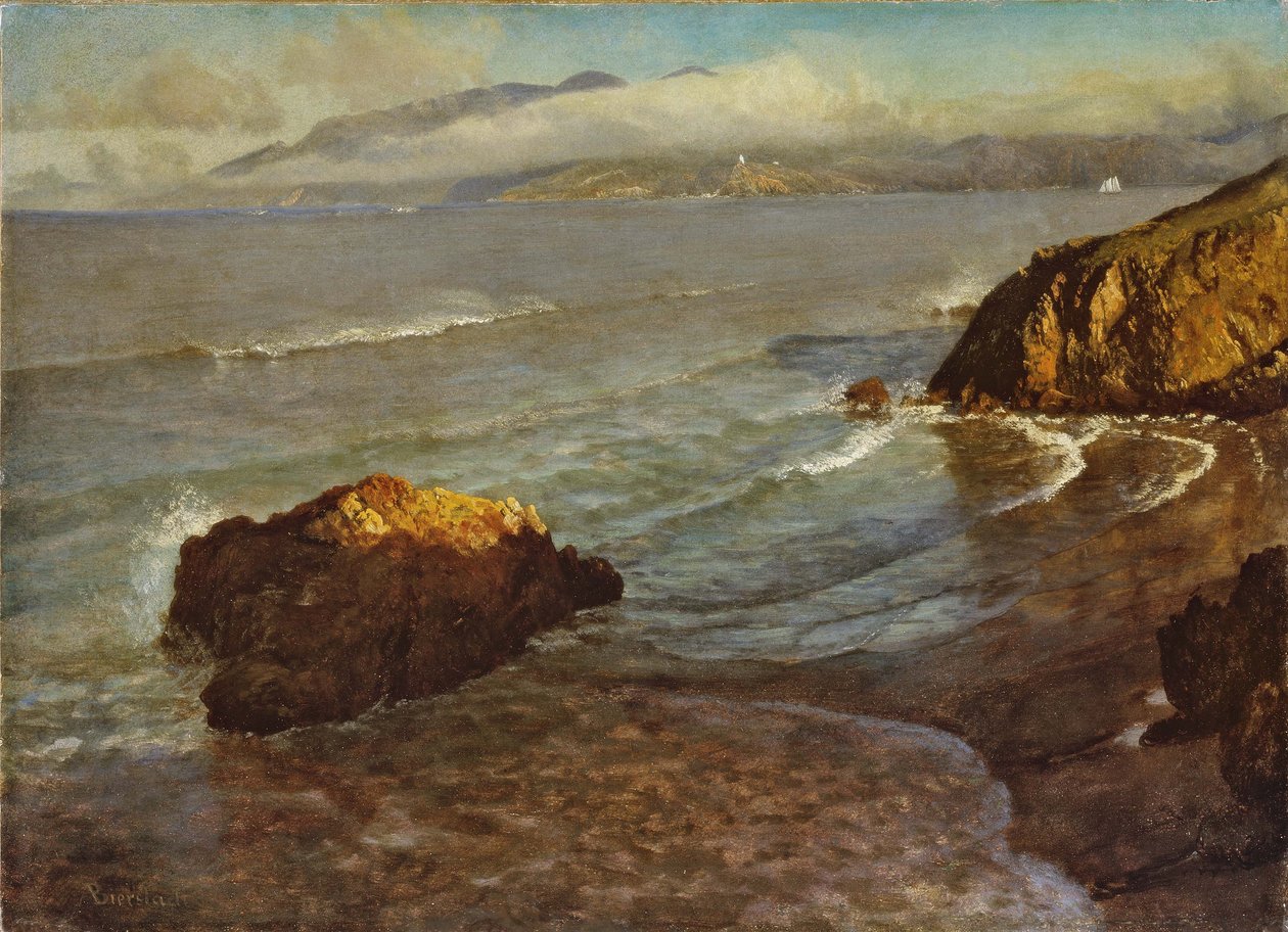 Eingang zum Golden Gate von Albert Bierstadt