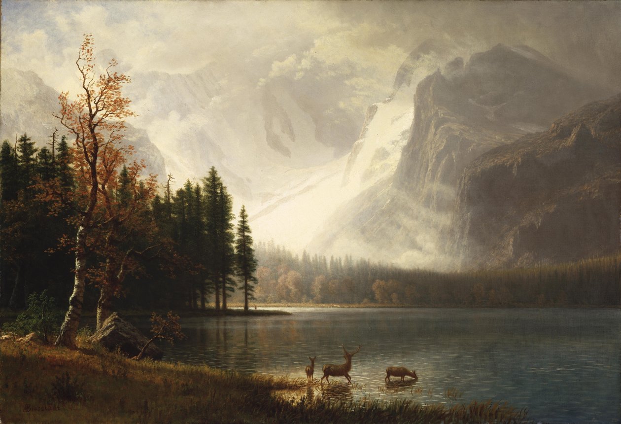 Estes Park, Colorado, Whytes See von Albert Bierstadt