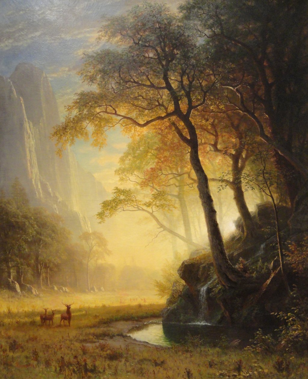 Hetch Hetchy Canyon von Albert Bierstadt