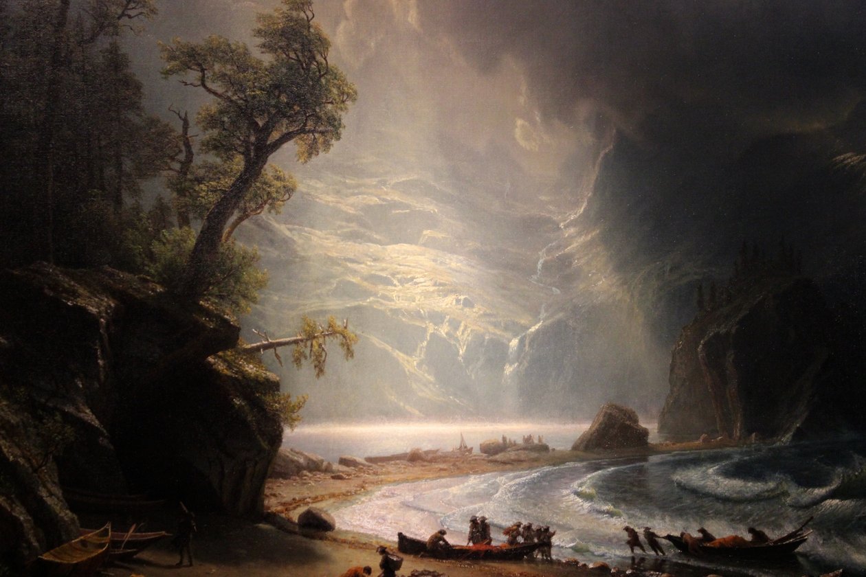Puget Sound von Albert Bierstadt