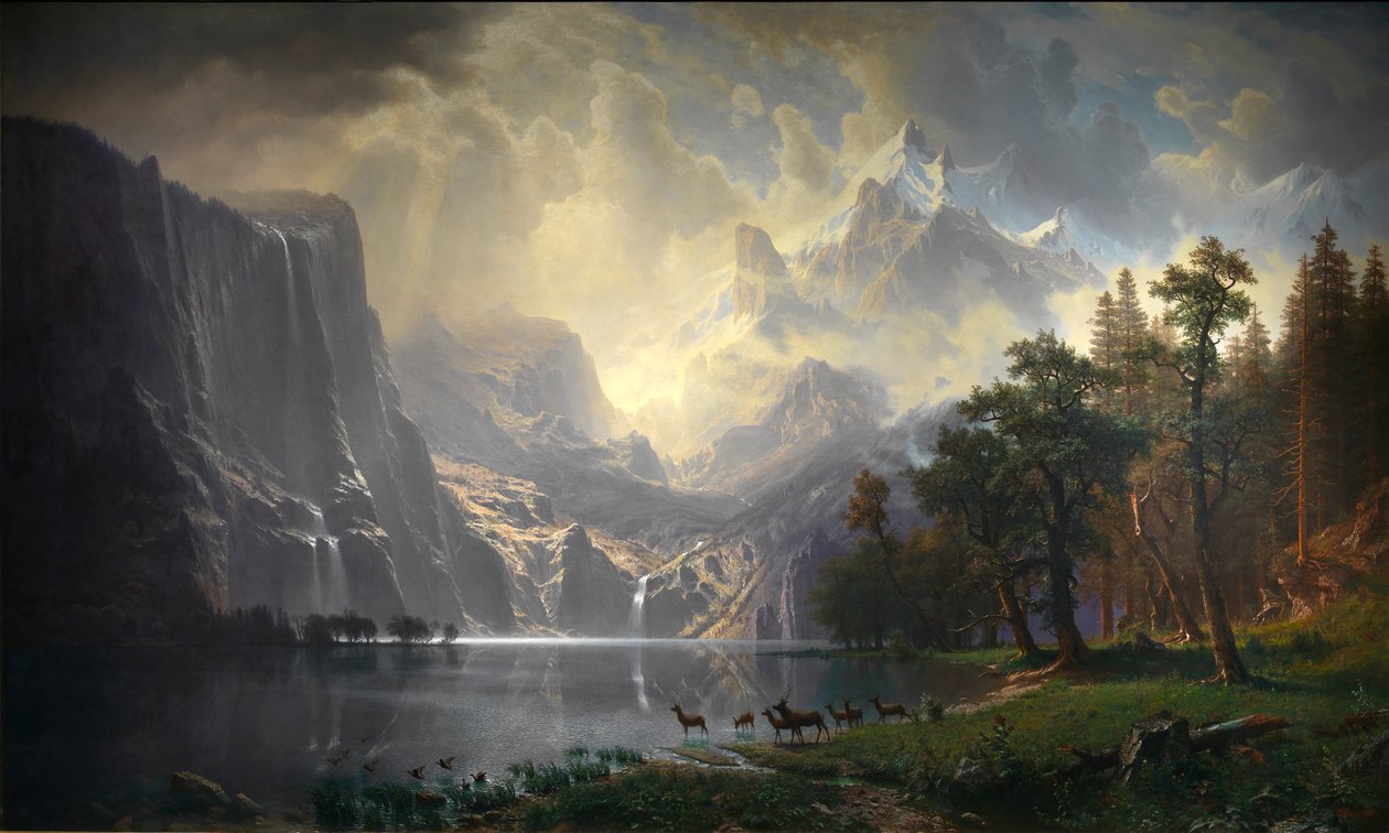 Sierra Nevada von Albert Bierstadt