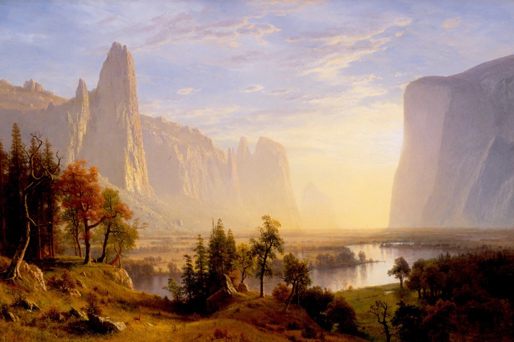 Yosemite-Tal von Albert Bierstadt