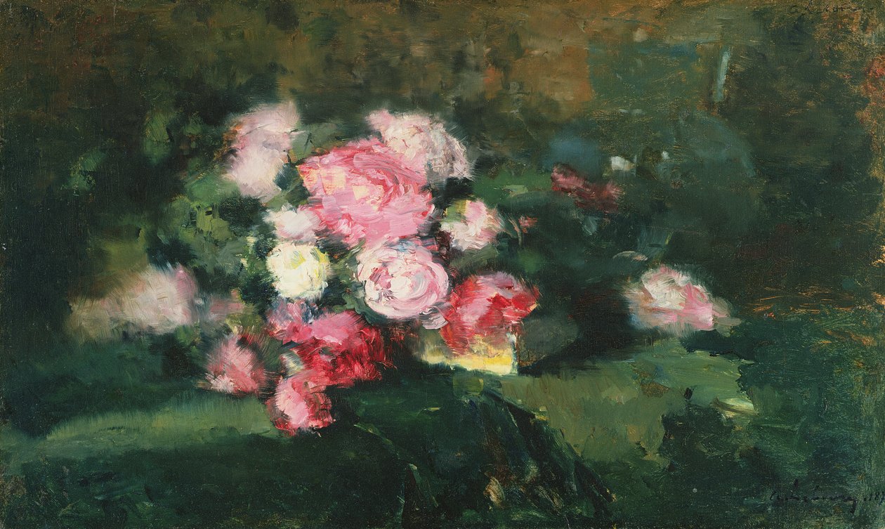 Pfingstrosen, 1875 von Albert Charles Lebourg