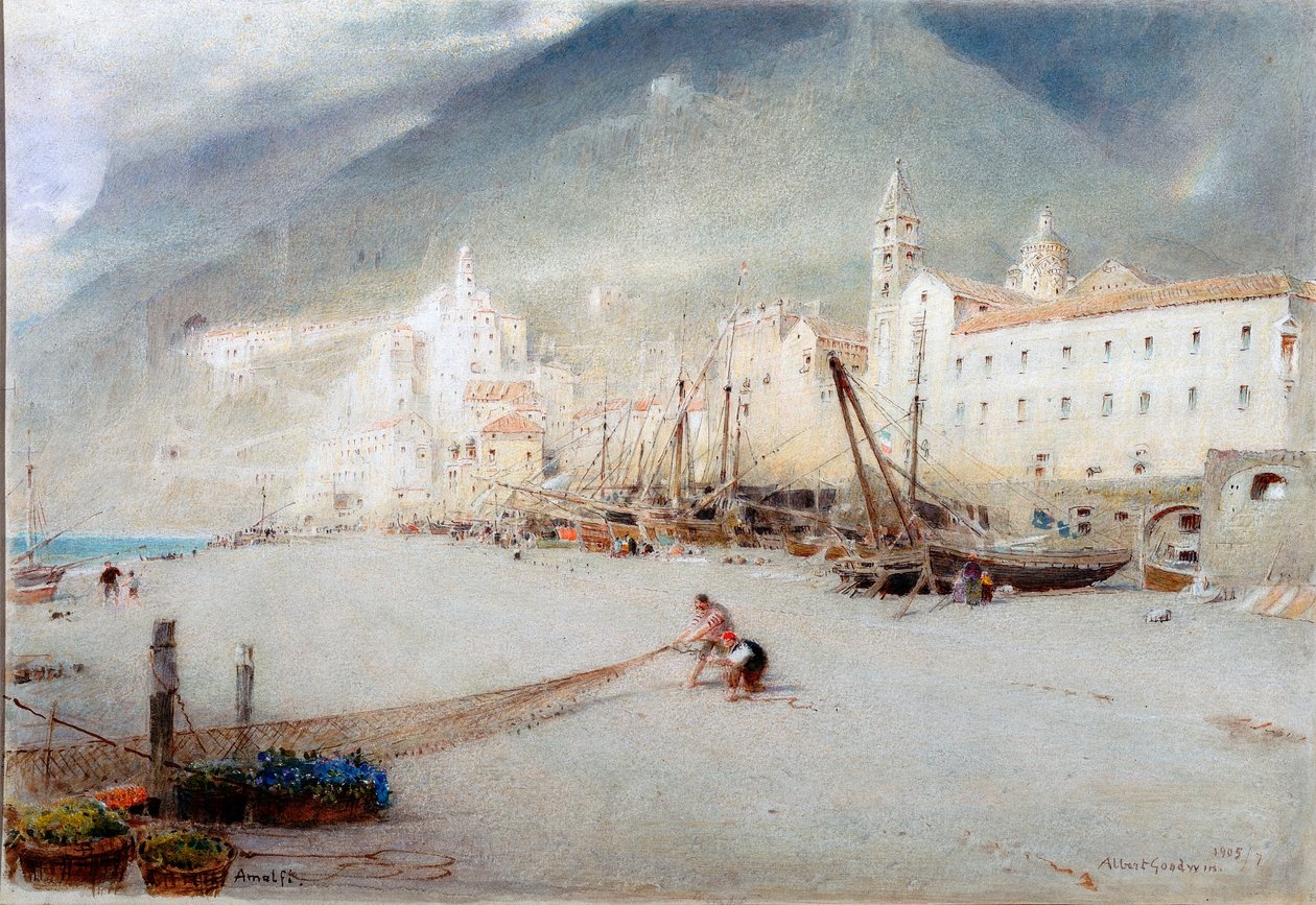 Amalfi von Albert Goodwin