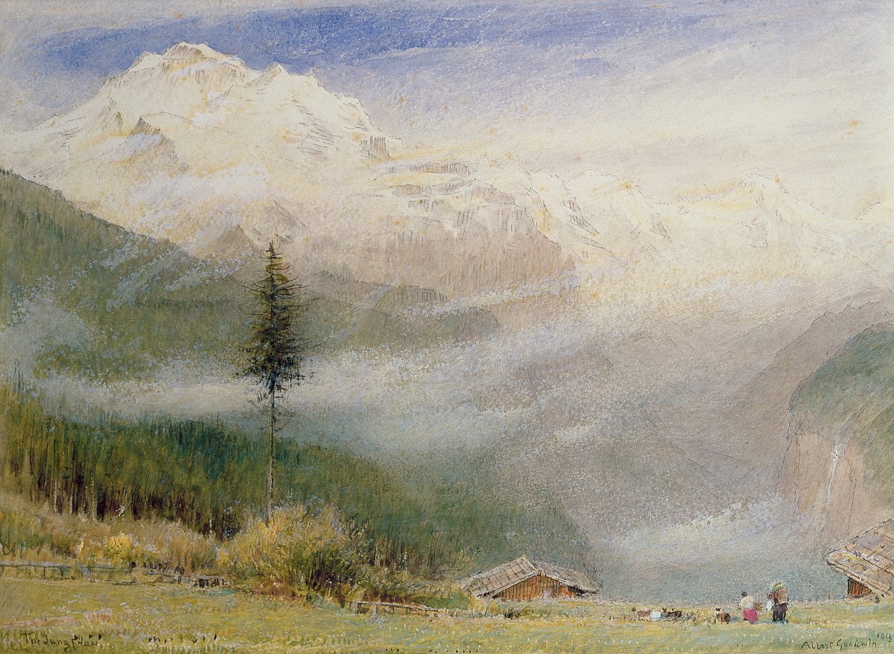 Jungfrau, 1913 von Albert Goodwin