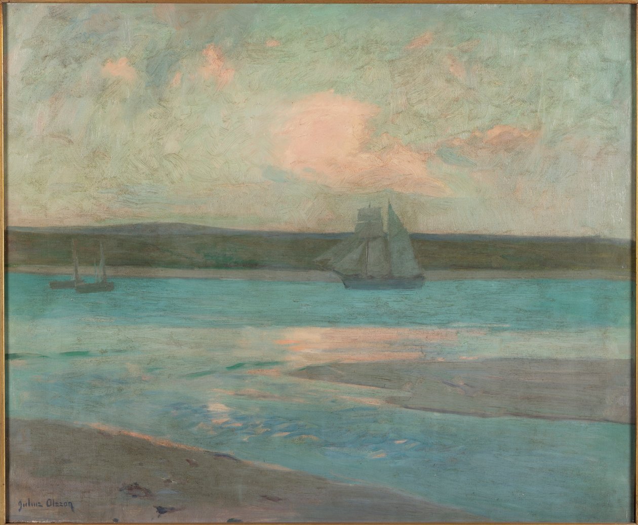Abend, St. Ives von Albert Julius Olsson