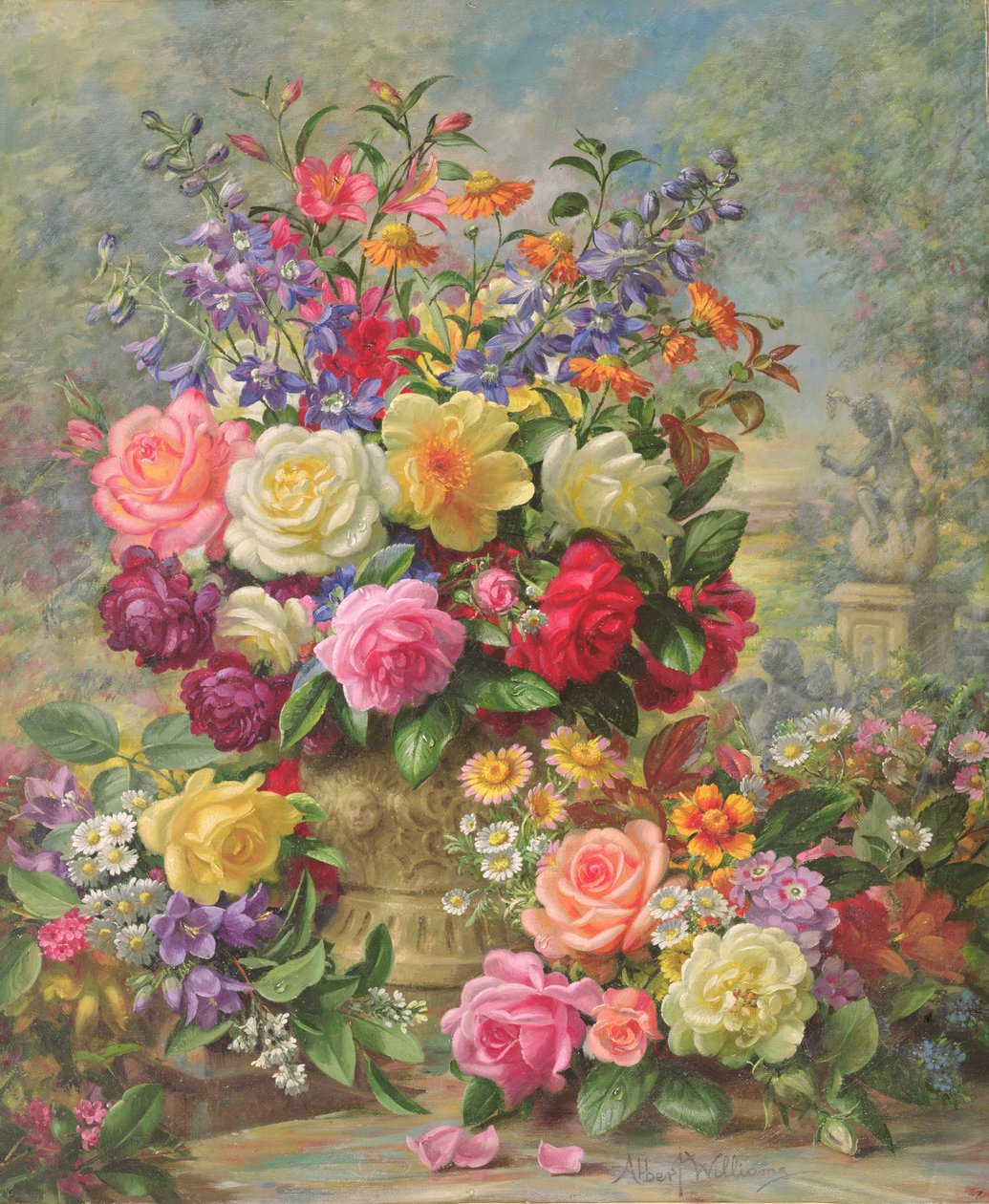 Süßer Duft eines Sommertages von Albert Williams