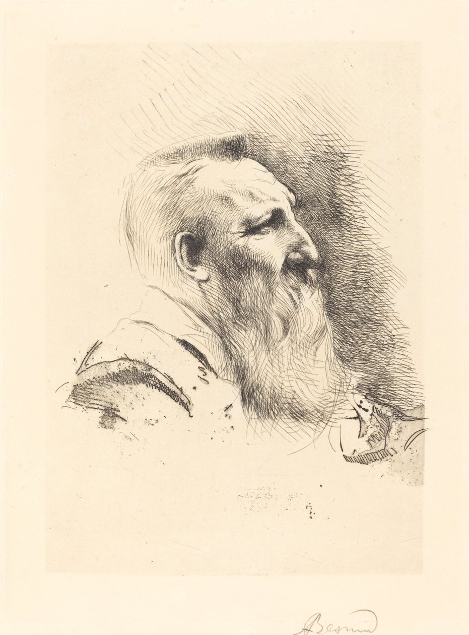 Auguste Rodin von Albert Besnard