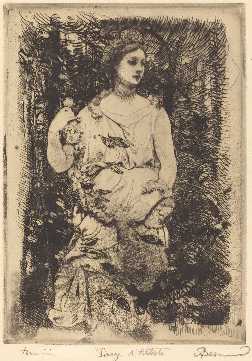 La Flore de le Gros von Albert Besnard