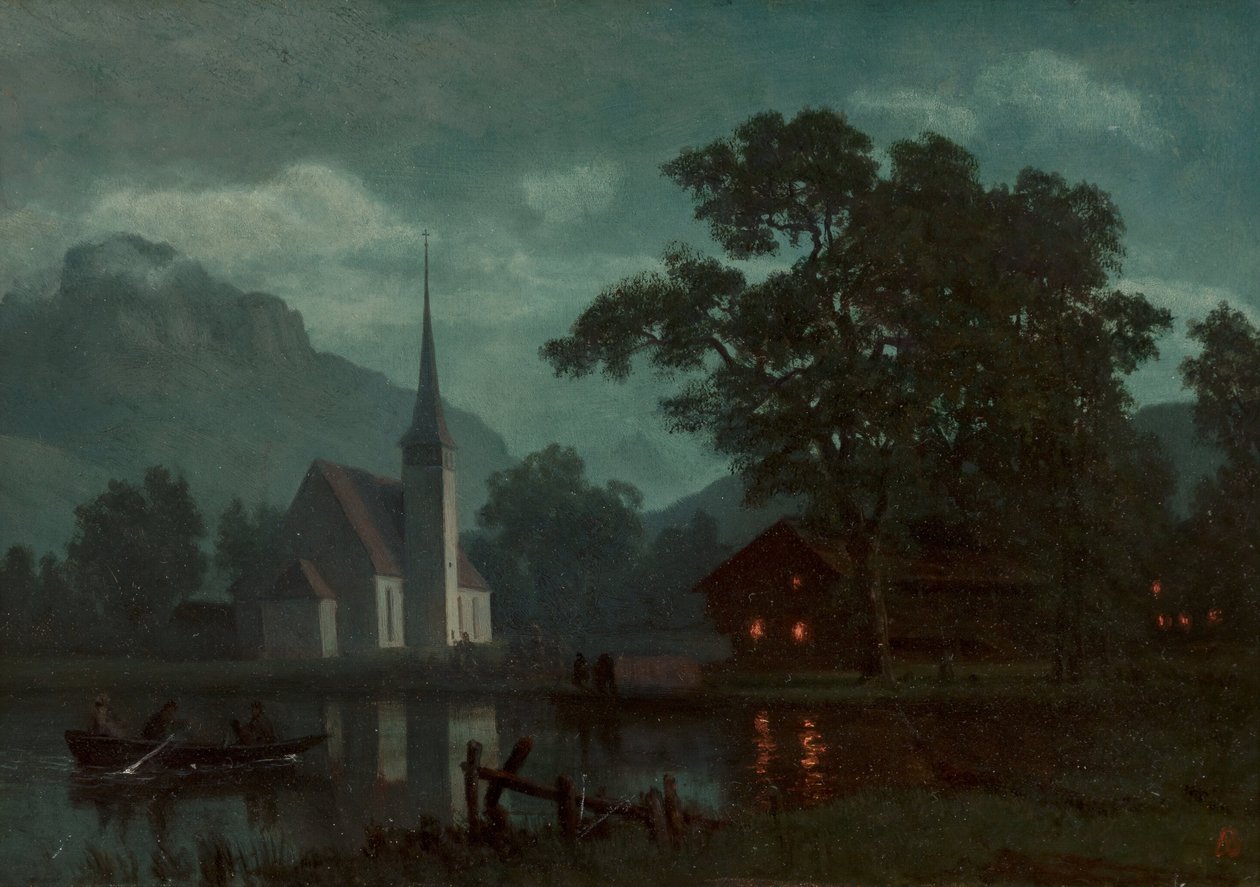Vierwaldstättersee, Schweiz von Albert Bierstadt