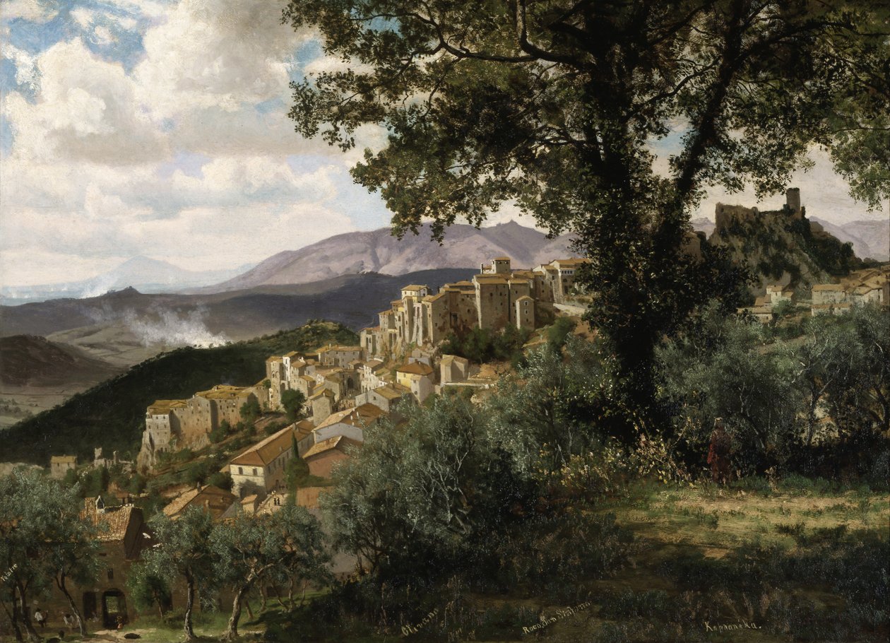Olevano von Albert Bierstadt