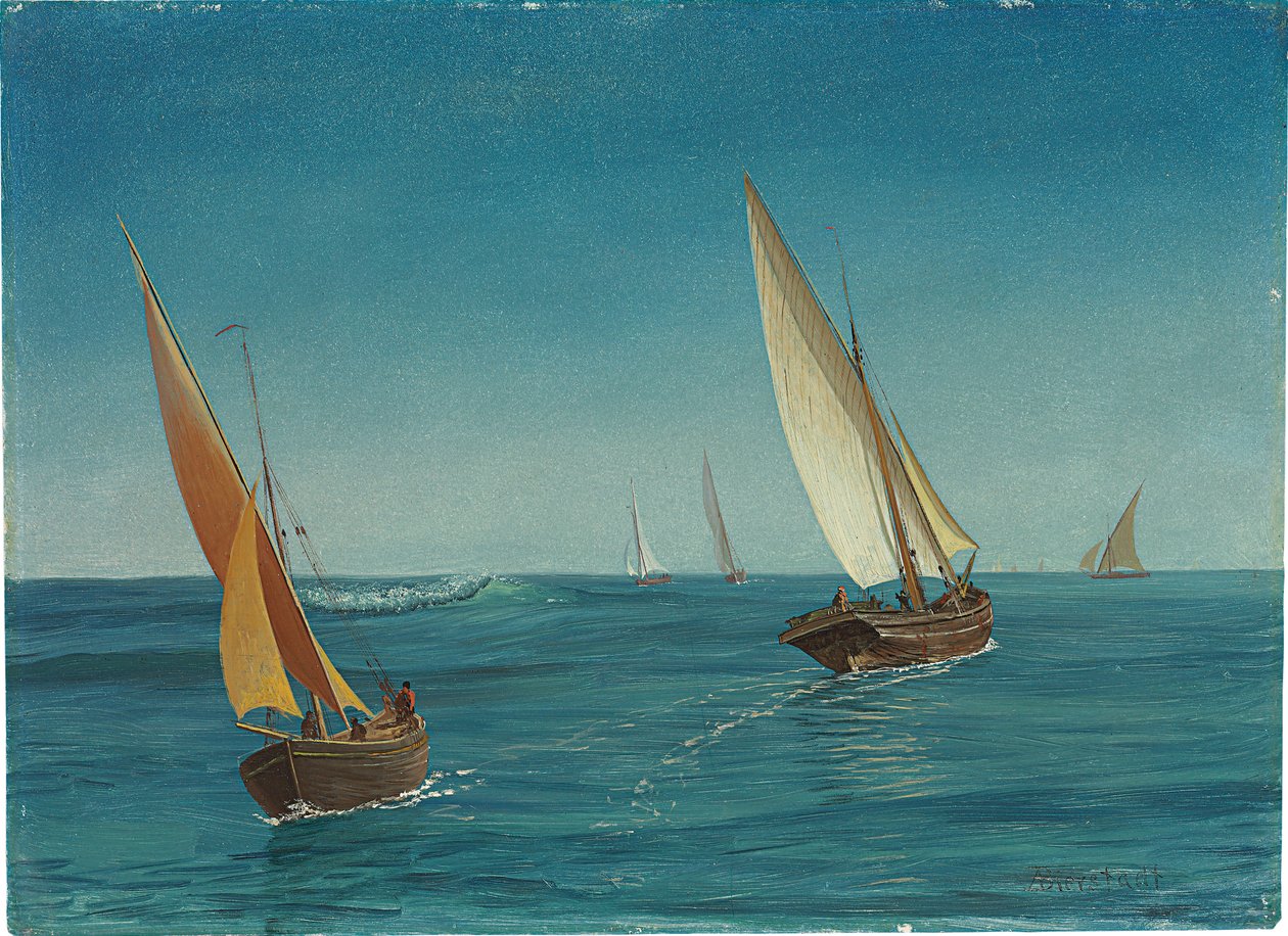 Am Mittelmeer von Albert Bierstadt