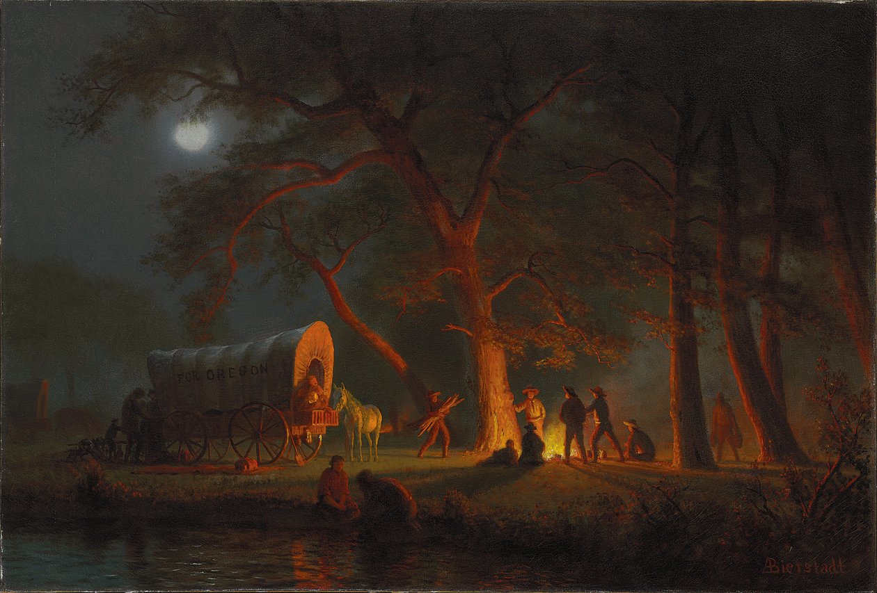 Oregon Trail von Albert Bierstadt