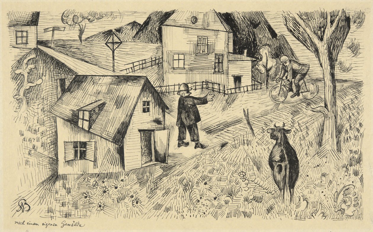 Feierabend von Albert Bloch