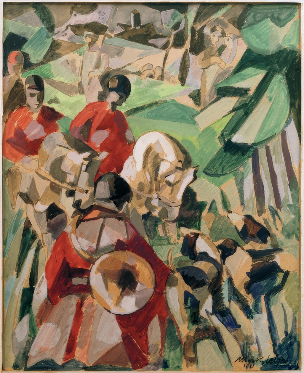 Die Jagd von Albert Gleizes