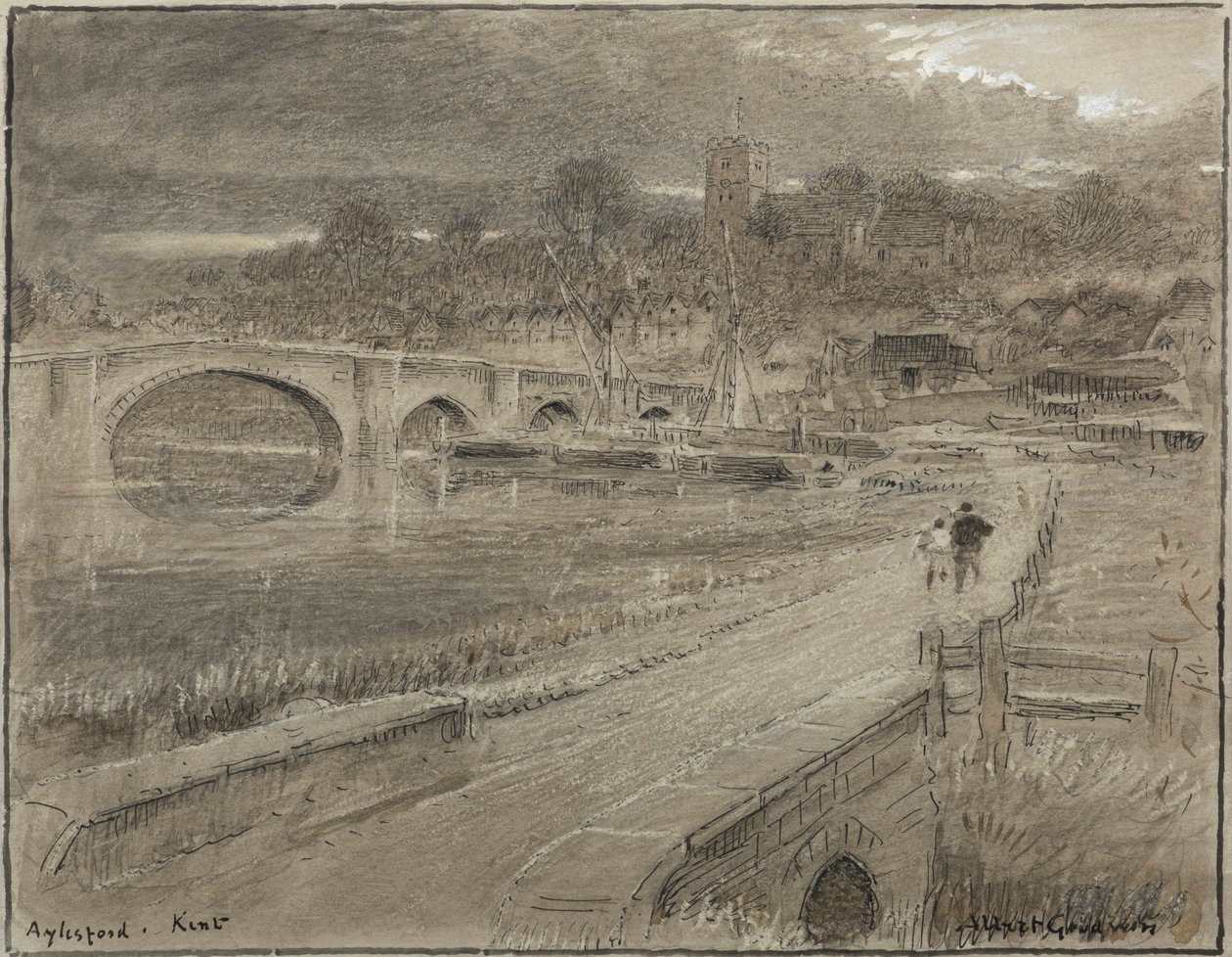 Aylesford, Kent von Albert Goodwin