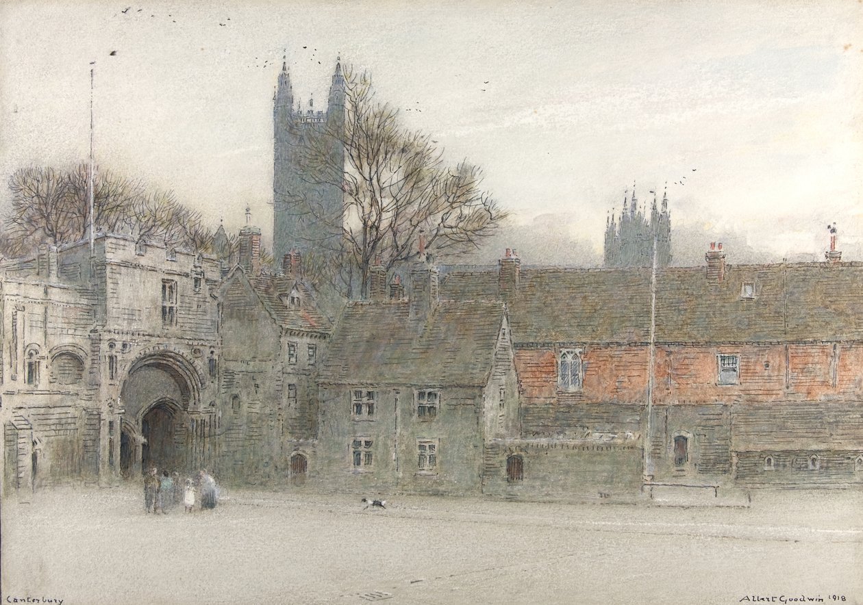 Canterbury von Albert Goodwin
