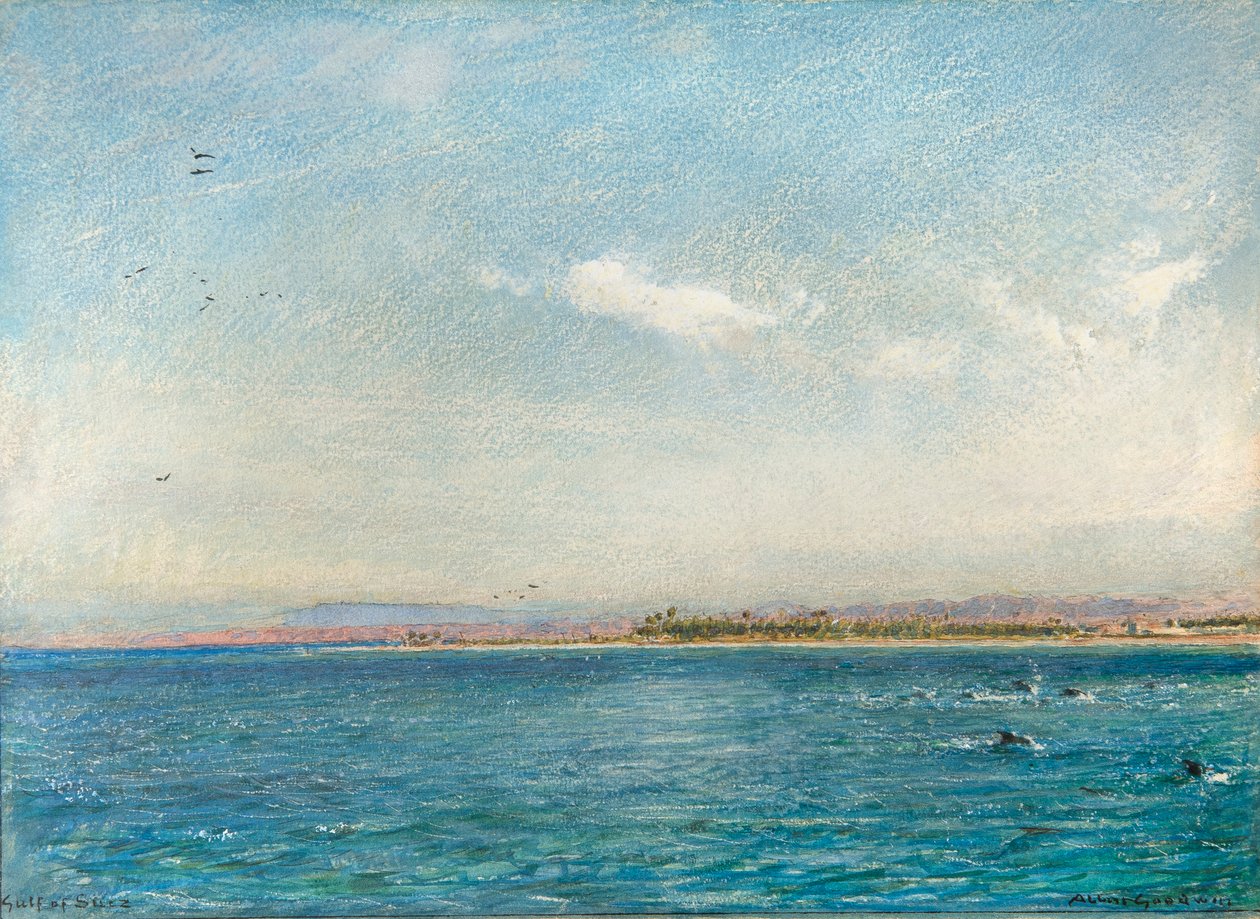 Golf von Suez von Albert Goodwin