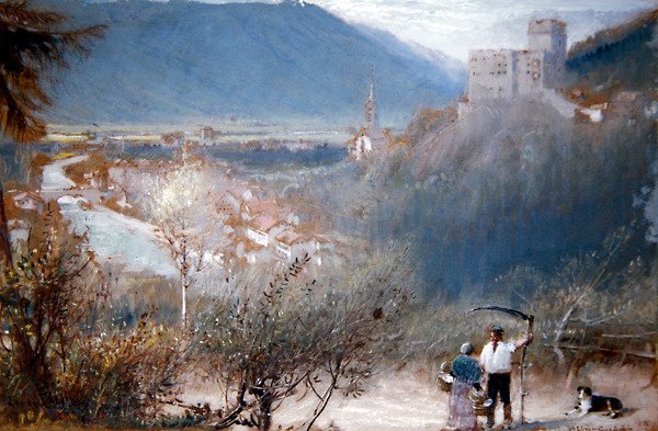 Landeck von Albert Goodwin