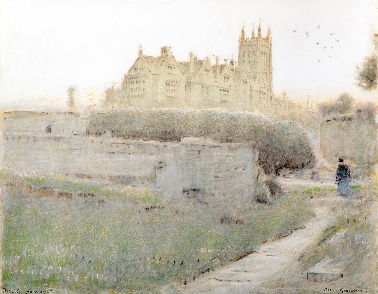 Mells, Somerset von Albert Goodwin