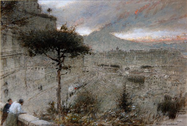 Neapel von Albert Goodwin