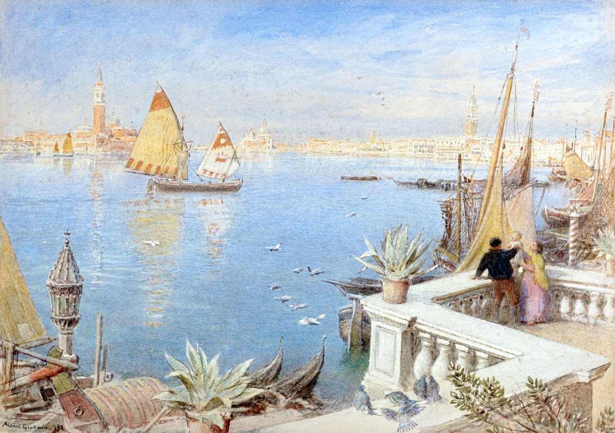 Venedig 1892 von Albert Goodwin