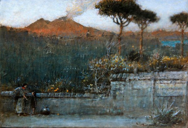 Vesuv von Albert Goodwin