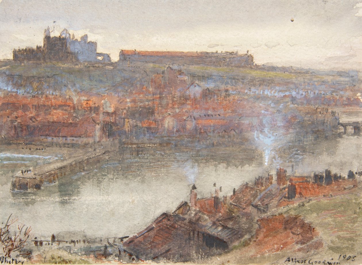 Whitby von Albert Goodwin