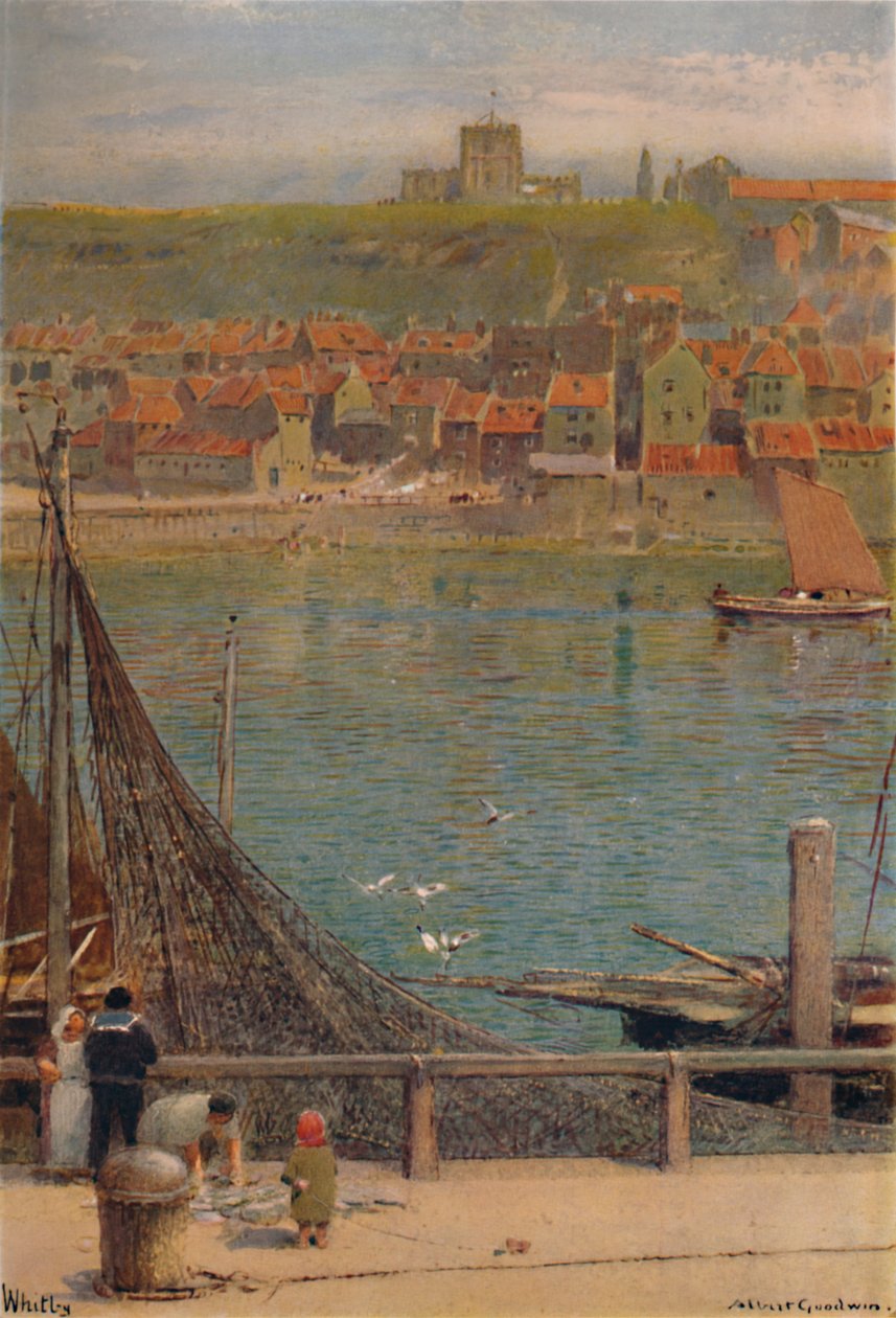 Whitby, 19.-20. Jahrhundert, 1935 von Albert Goodwin