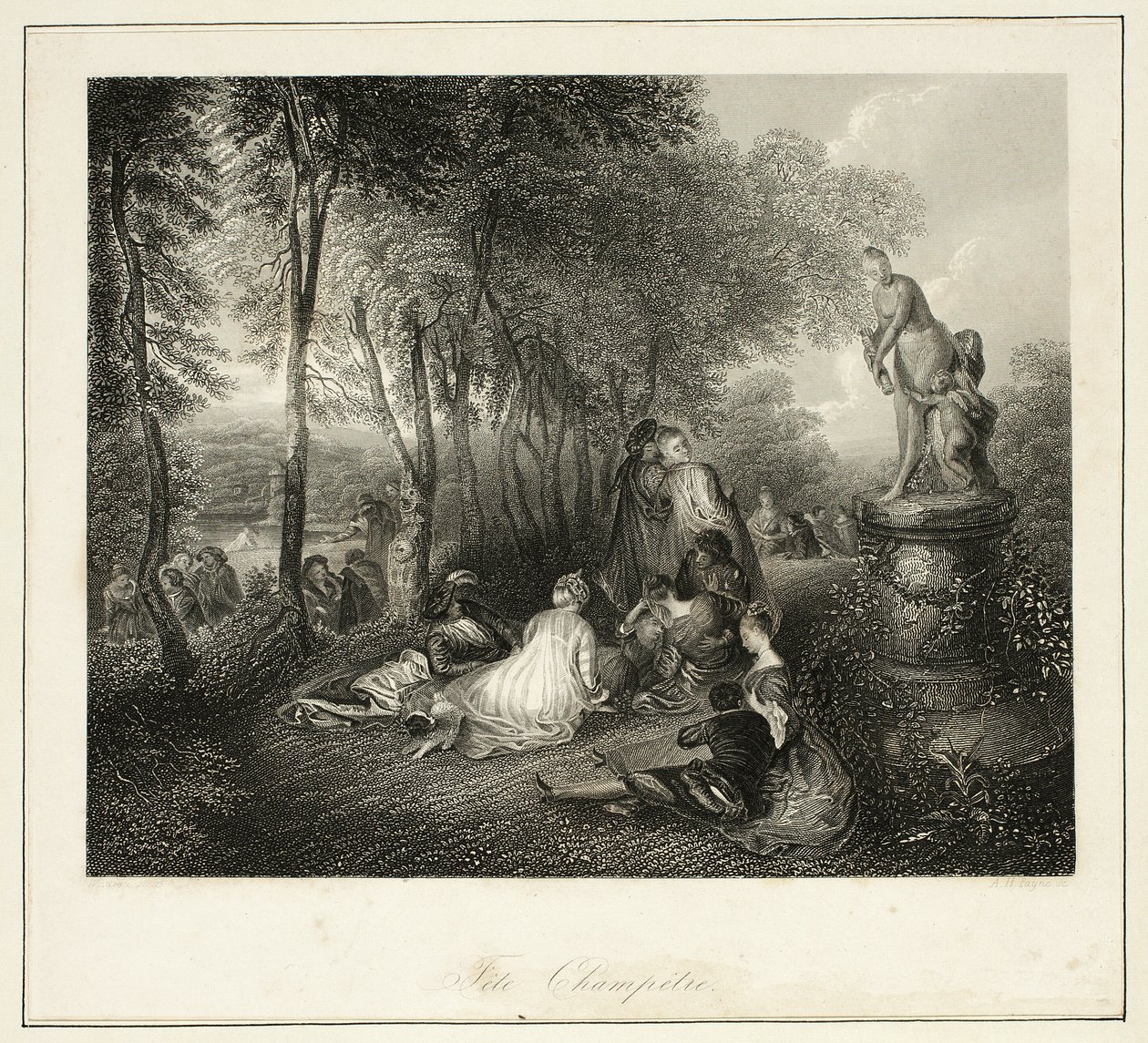 Fête Champêtre von Albert Henry Payne