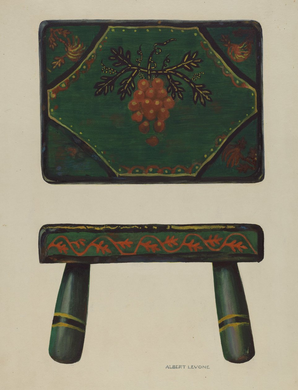 Fußschemel von Albert Levone