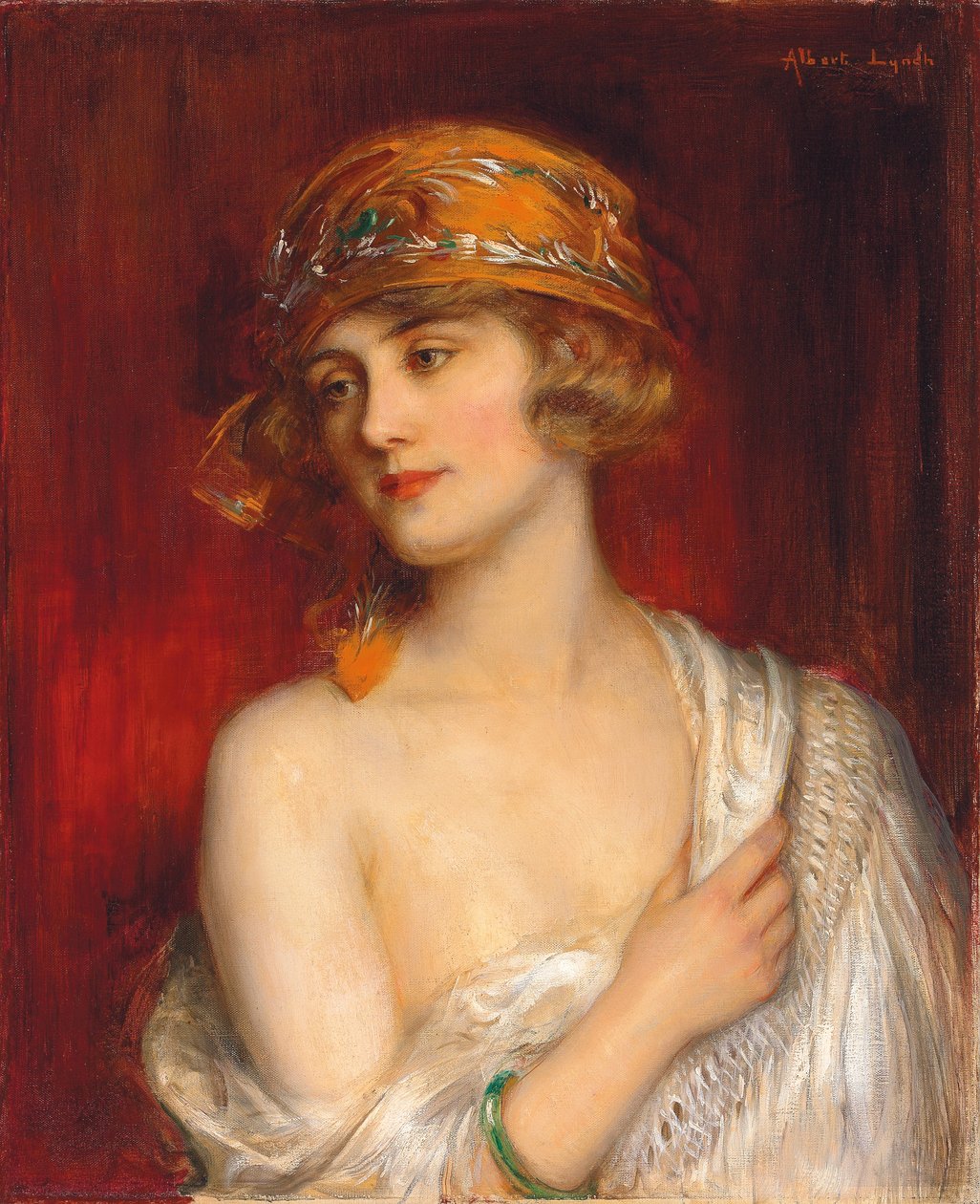 Eine junge Schönheit von Albert Lynch