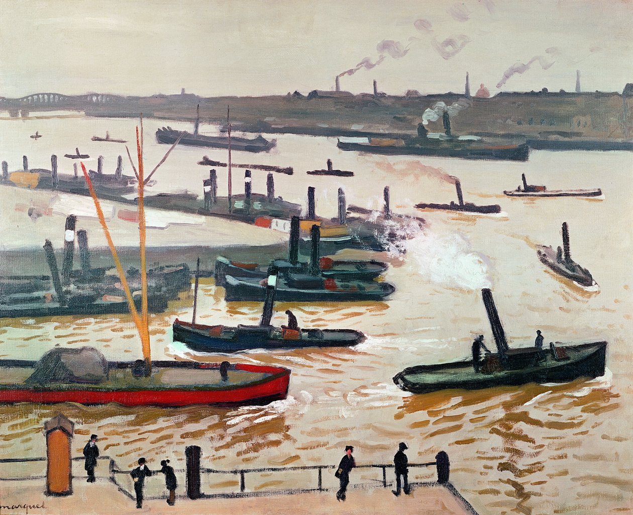 Rotterdam von Albert Marquet