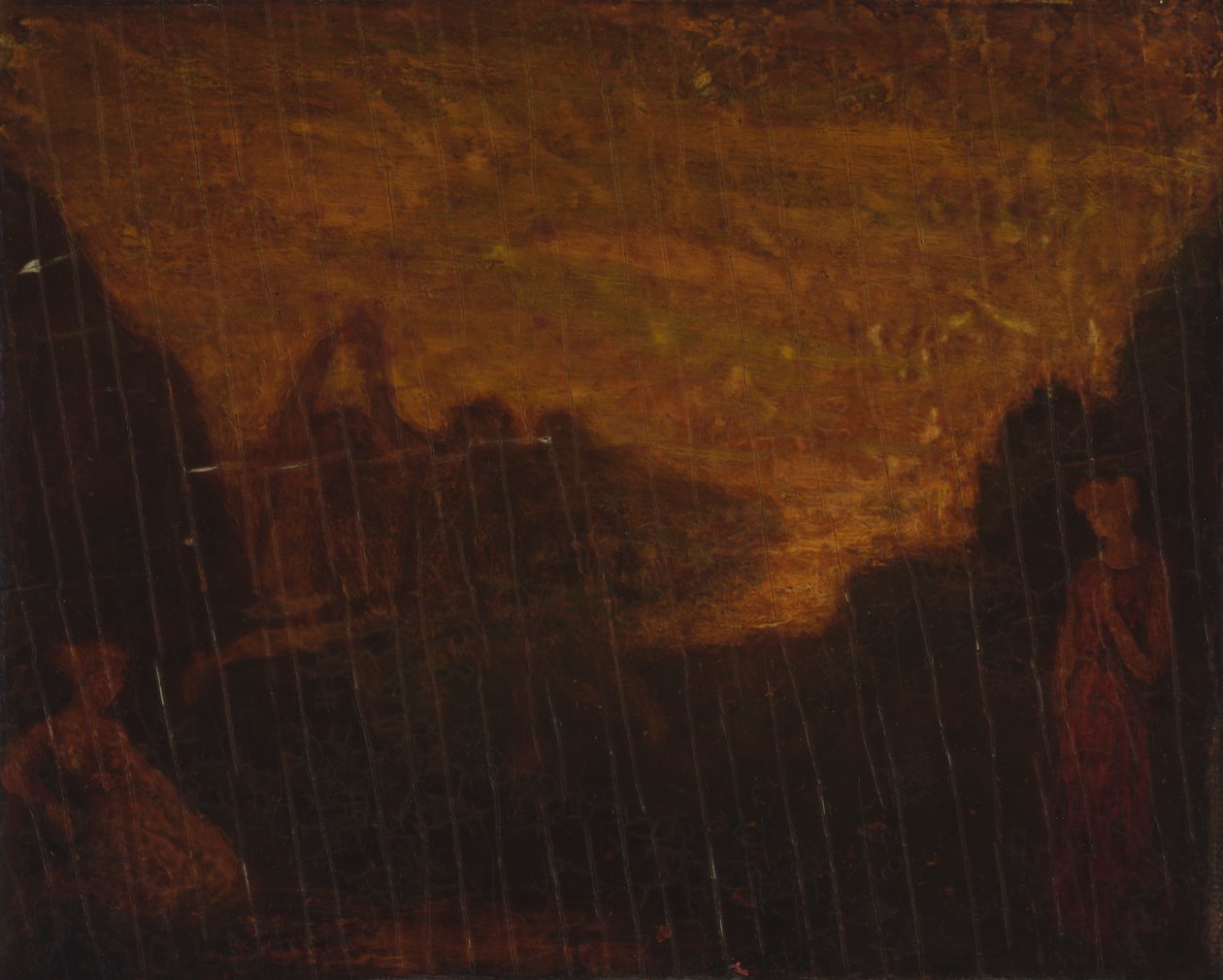 Tanz der Waldnymphen von Albert Pinkham Ryder