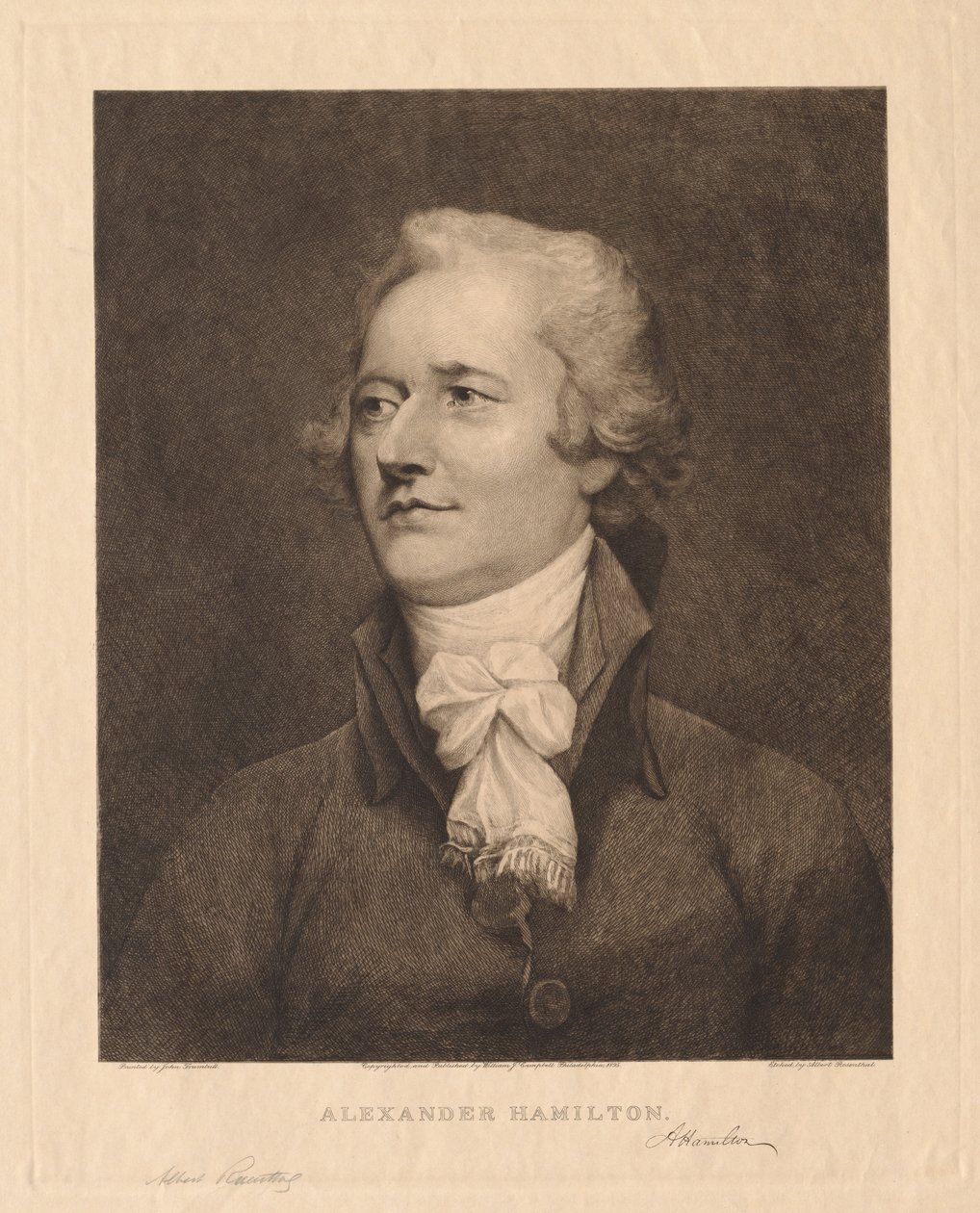 Alexander Hamilton, 1895 von Albert Rosenthal