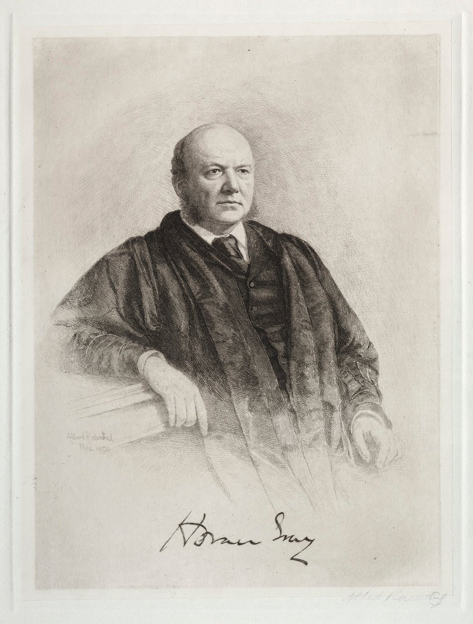 Horace Gray, 1890 von Albert Rosenthal