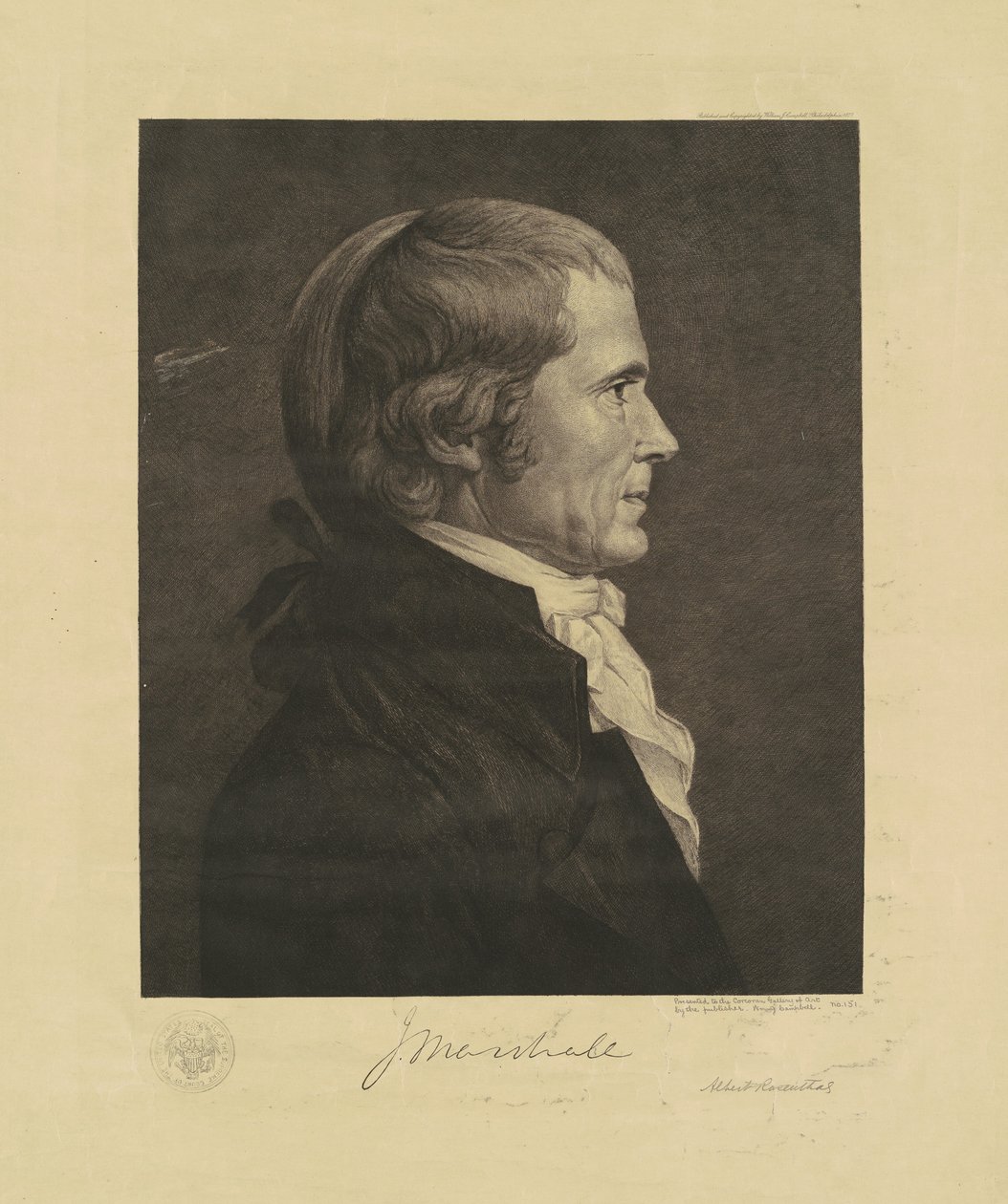 John Marshall von Albert Rosenthal