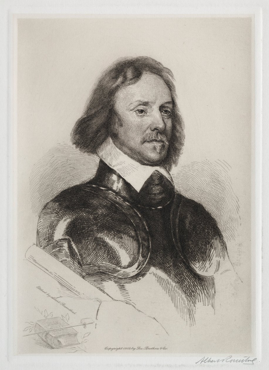 Oliver Cromwell von Albert Rosenthal