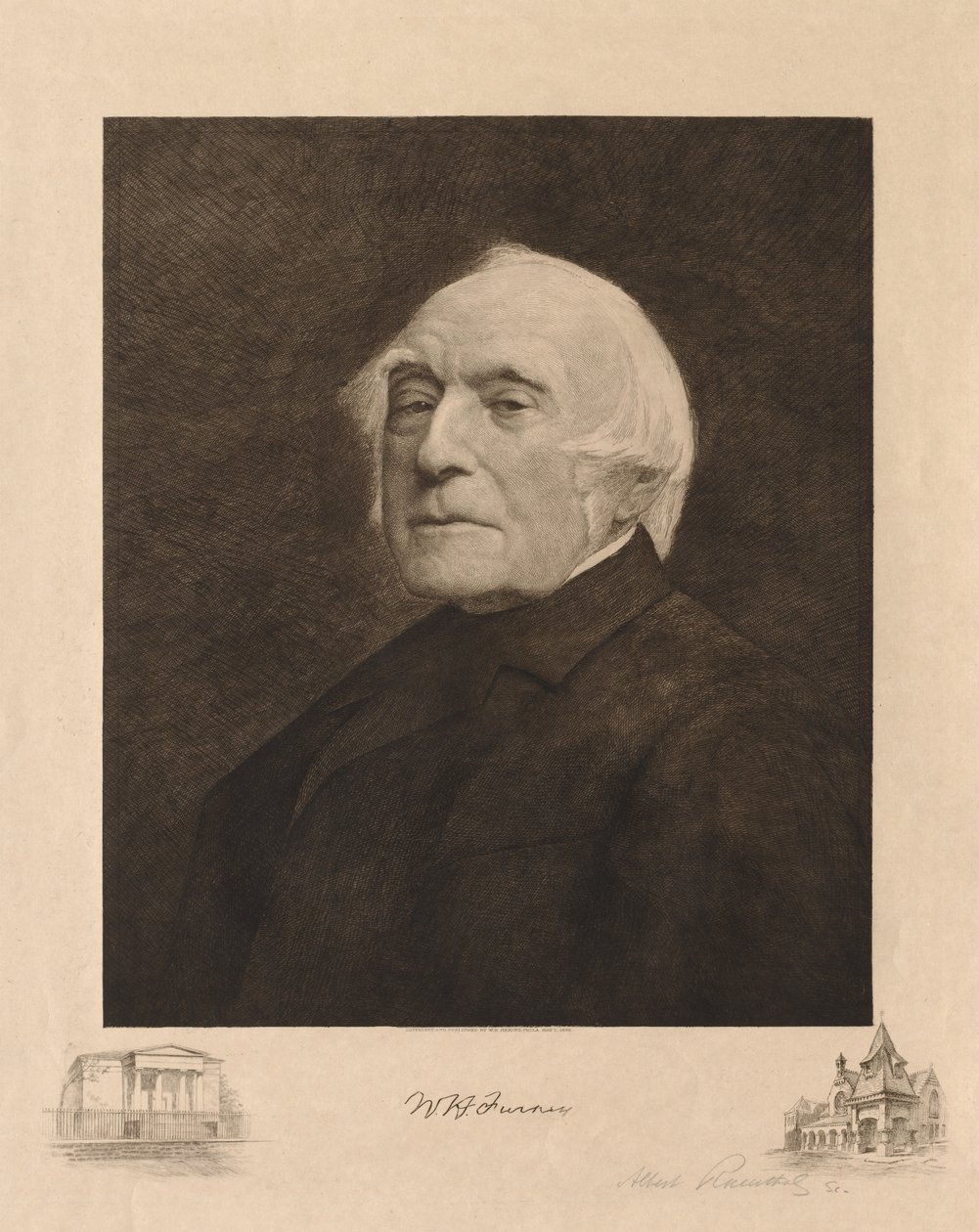 W. H. Furness, 1896 von Albert Rosenthal