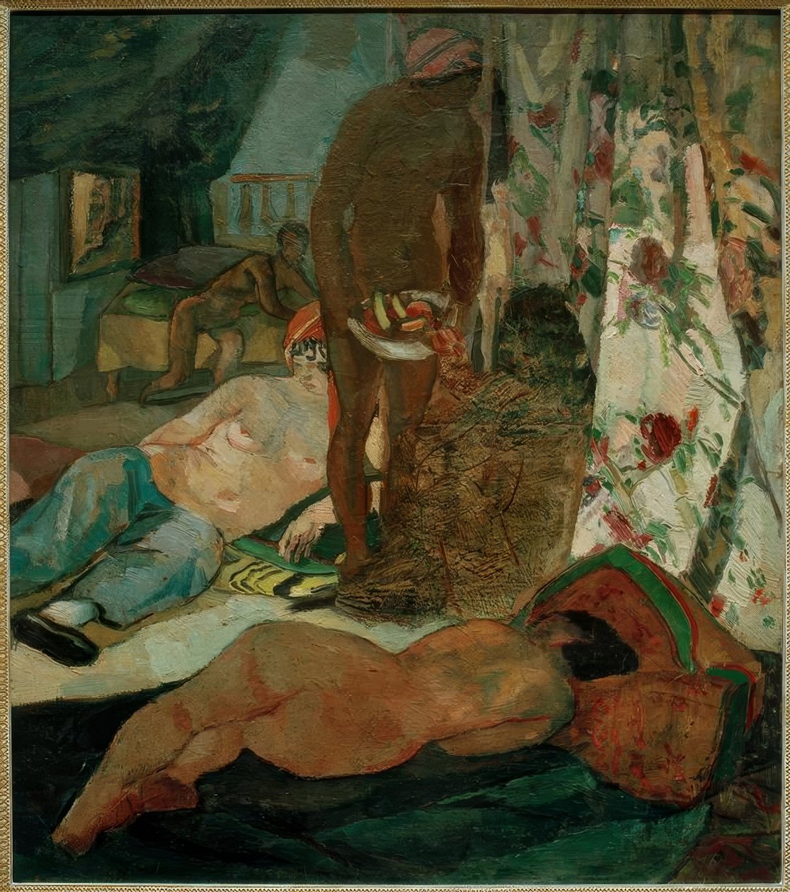 Haremsszene von Albert Weisgerber