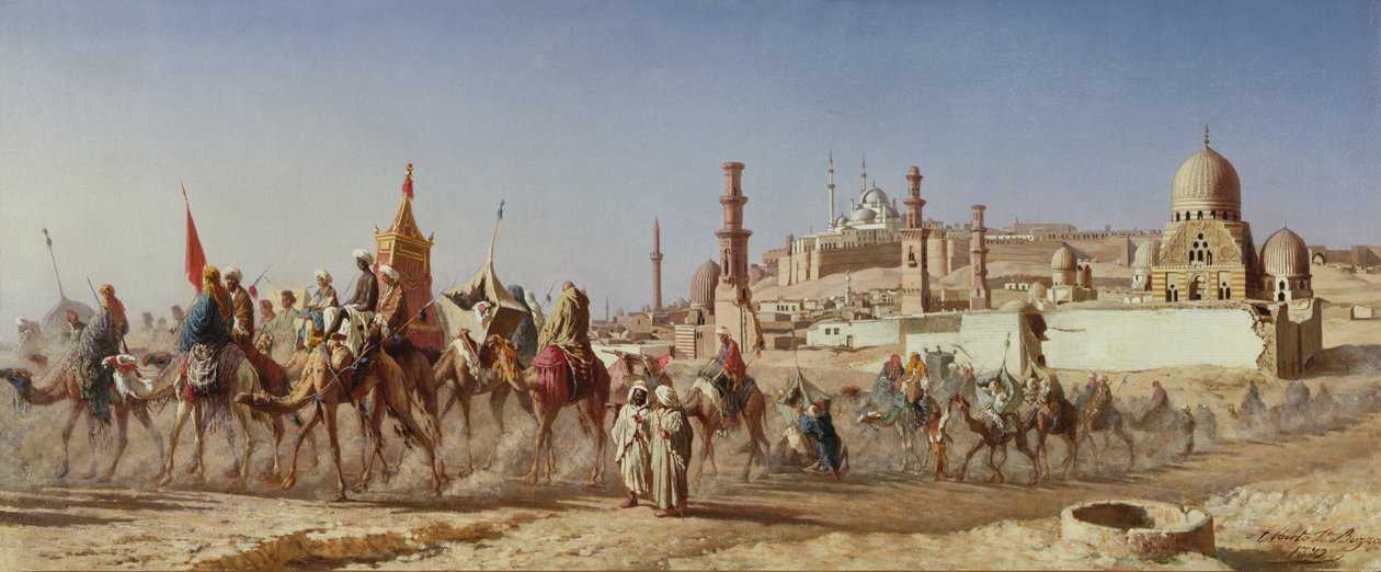 Die Karawane, 1872 von Alberto Bozzo