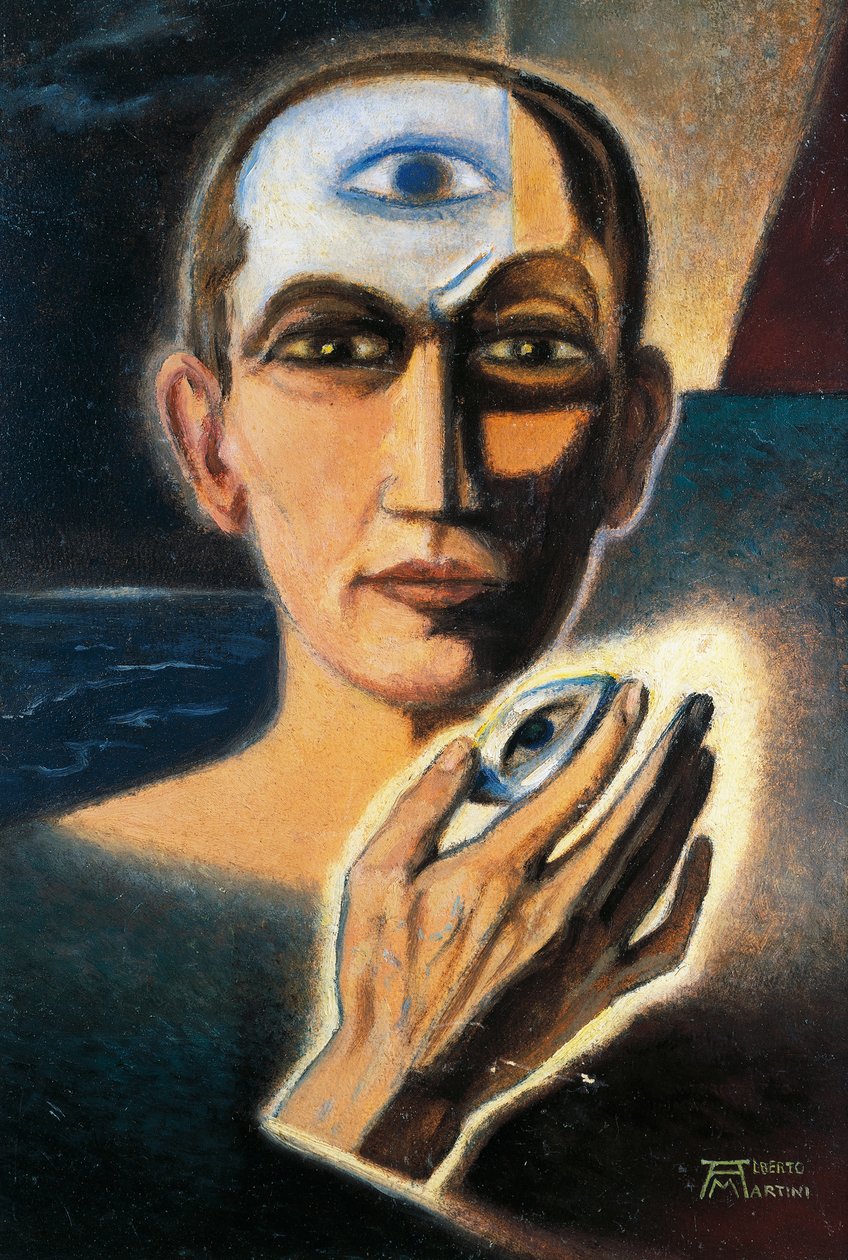 Auge und menschlicher Geist von Alberto Martini