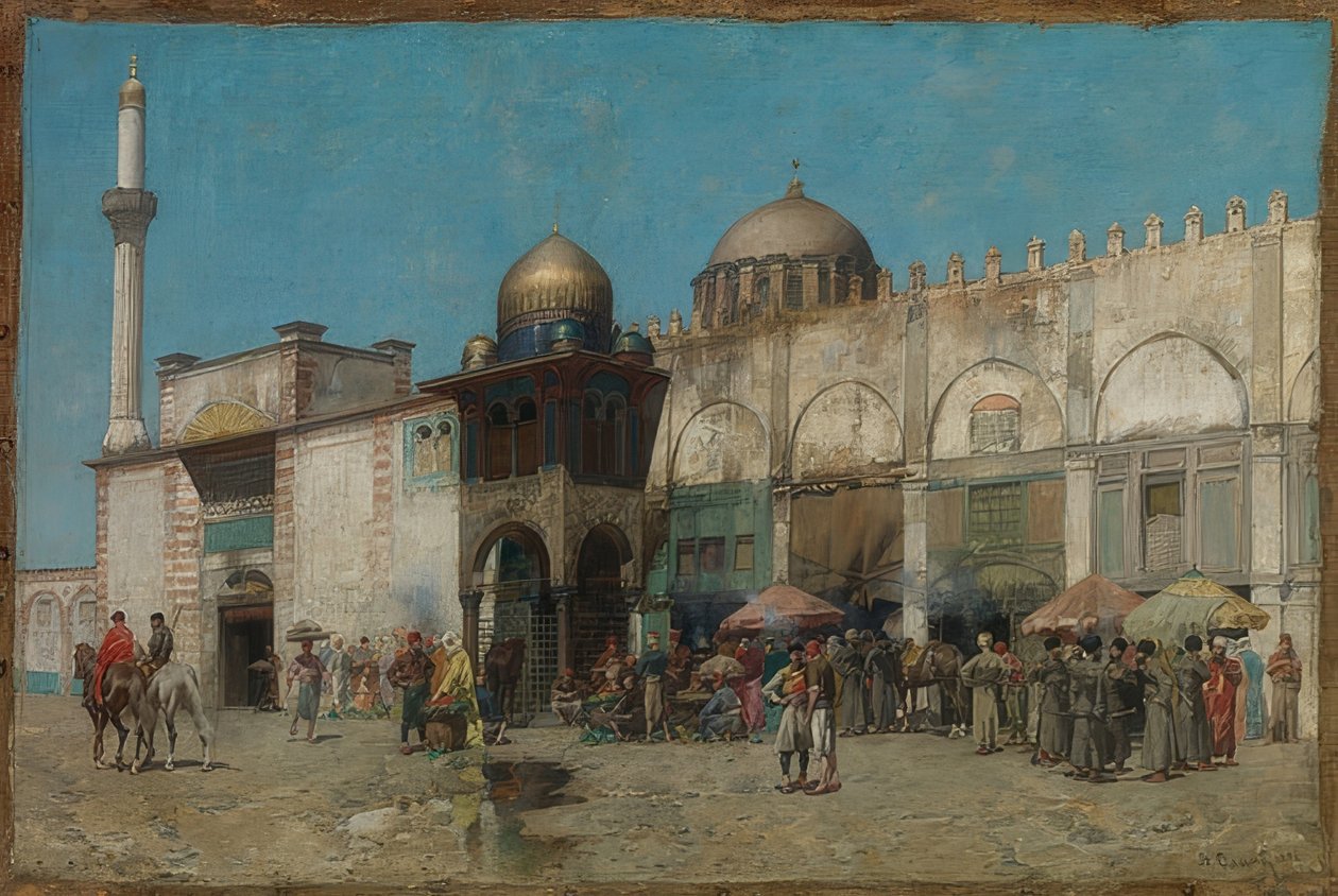 Eine Moschee von Alberto Pasini