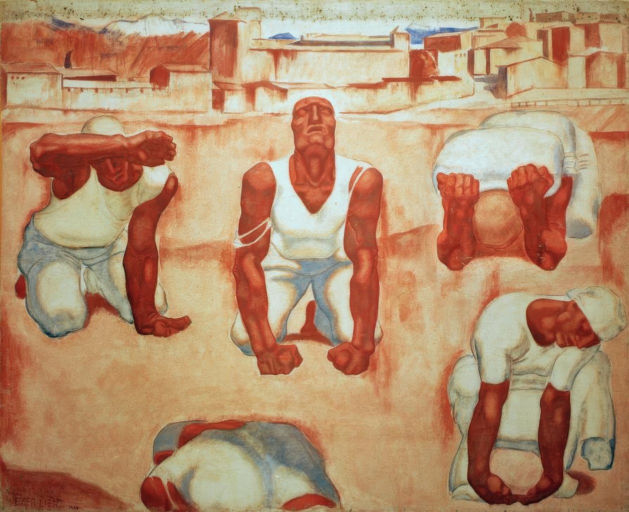 Der Mensch von Albin Egger Lienz