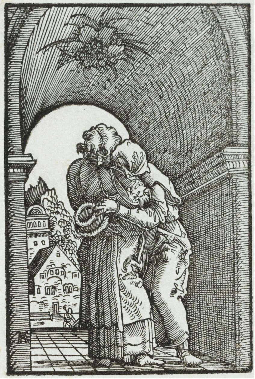 Das Treffen von Joachim und Anna von Albrecht Altdorfer