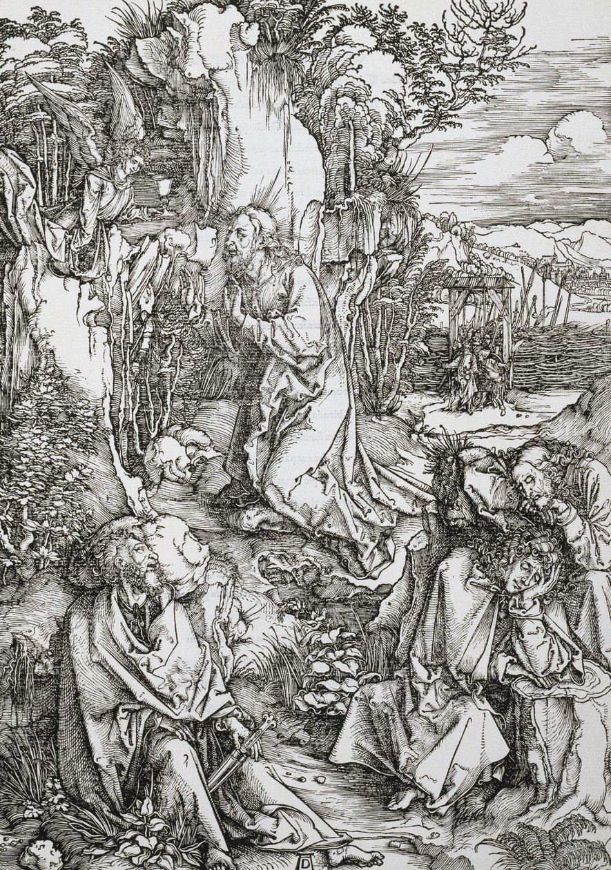 Die Agonie im Garten von Albrecht Dürer