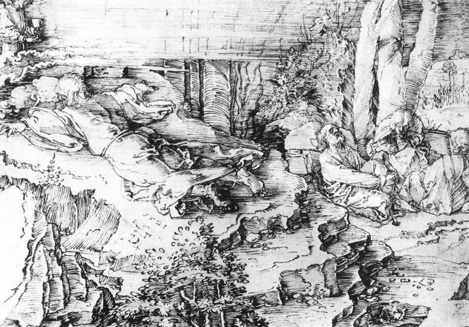 Christus am Ölberg von Albrecht Dürer
