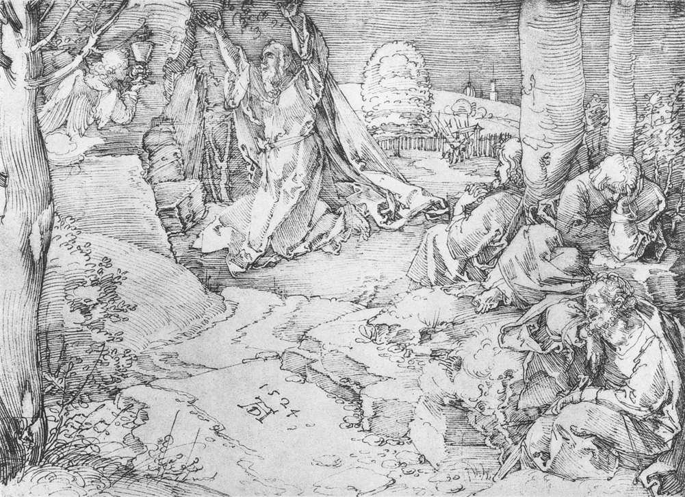 Christus am Ölberg von Albrecht Dürer